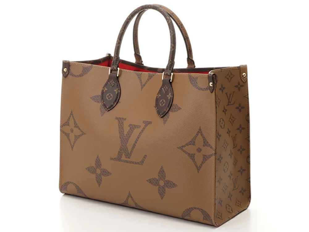 Louis Vuitton Bag Go The On Monogram Reverse Shoulder Brown